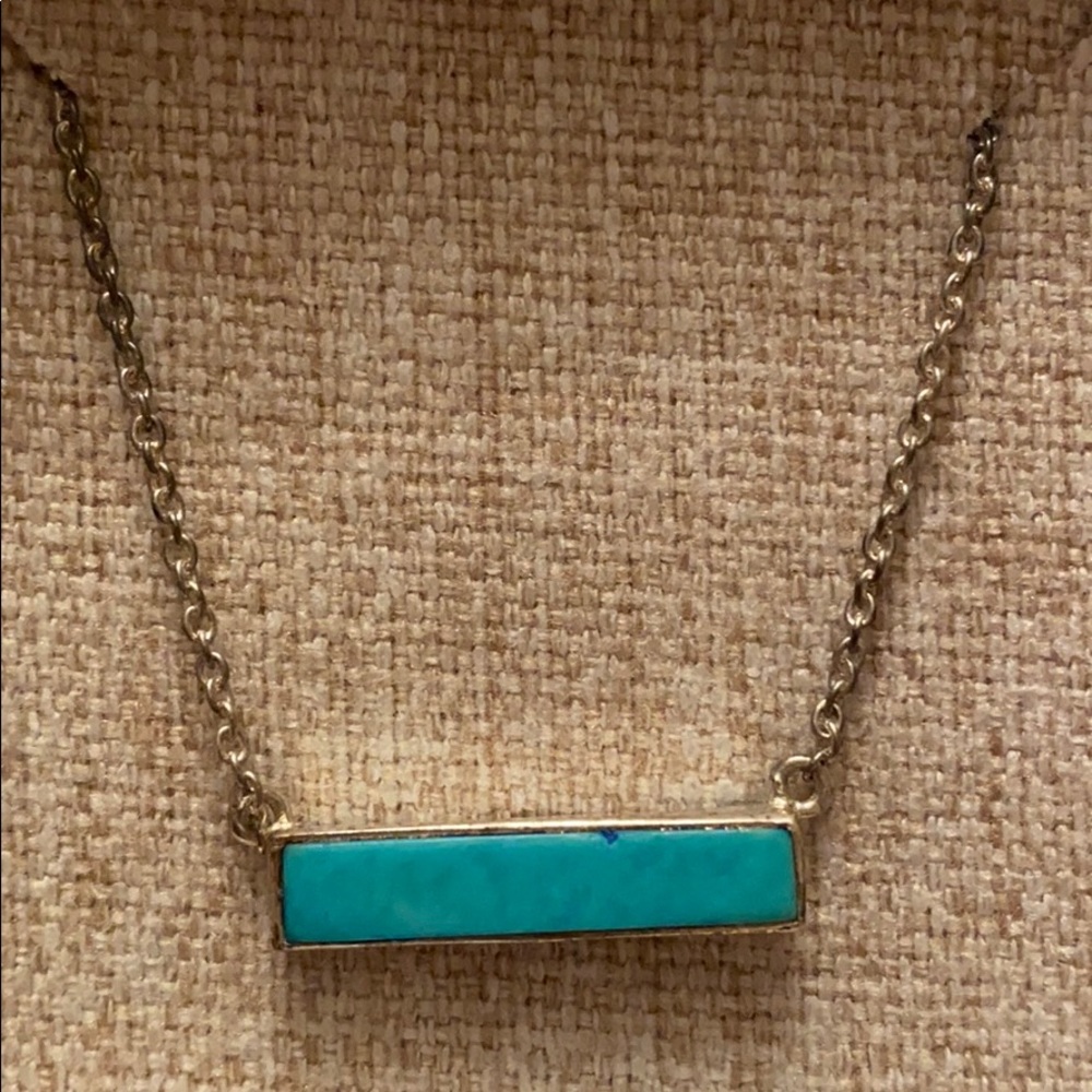 Pura Vida Genuine Turquoise Necklace